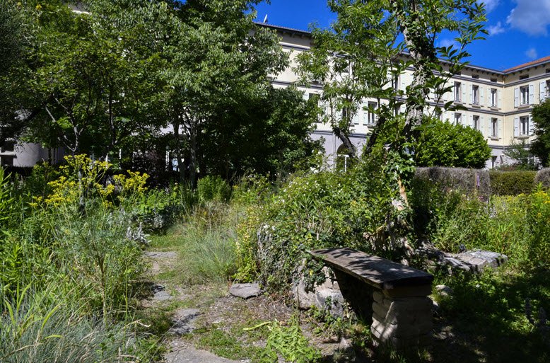 Cordeliers Garden, Digne-les-Bains, France, France